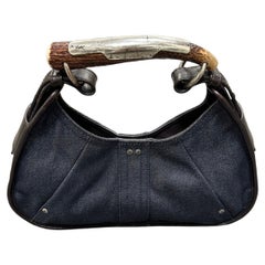 2002 Yves Saint Laurent by Tom Ford Mombasa denim bag
