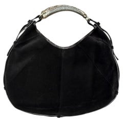 2002 Yves Saint Laurent Mombasa suede bag