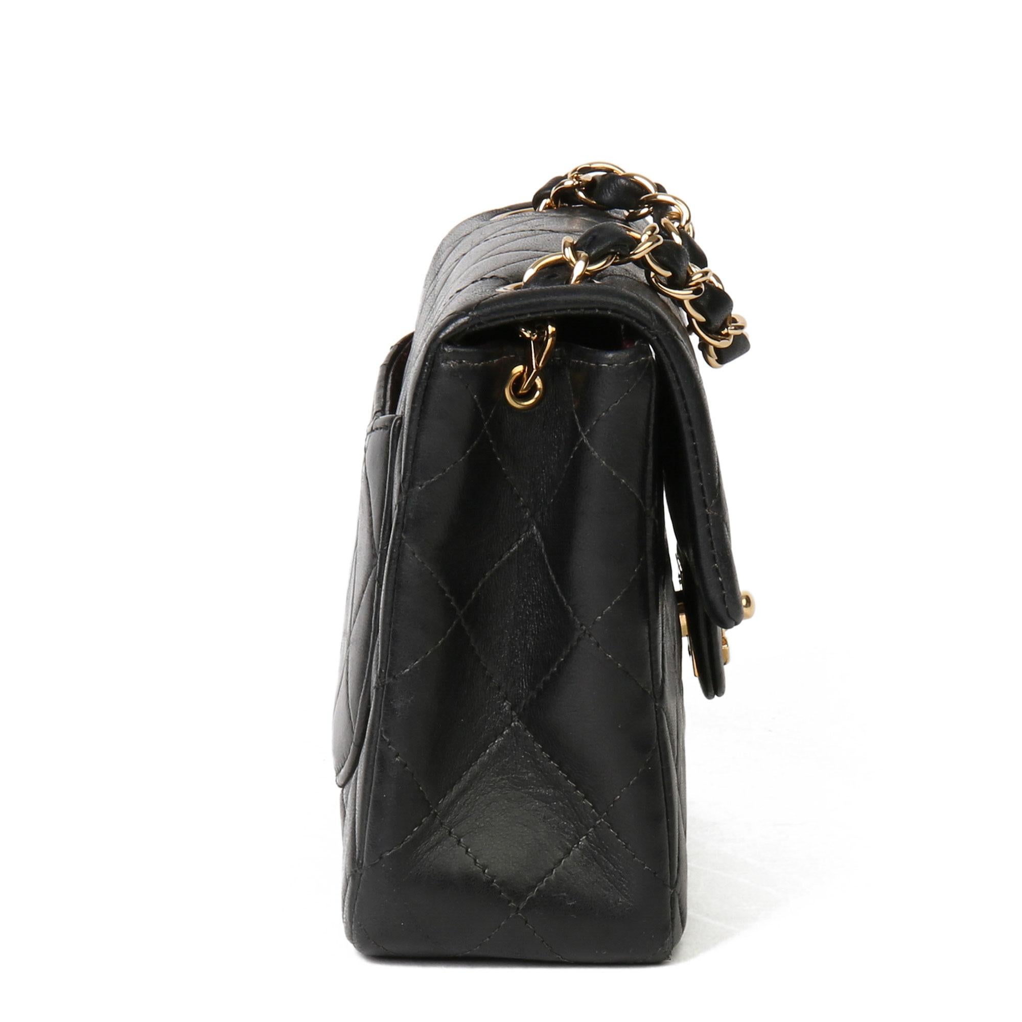 2003 Chanel Black Quilted Lambskin Mini Flap Bag  In Good Condition In Bishop's Stortford, Hertfordshire