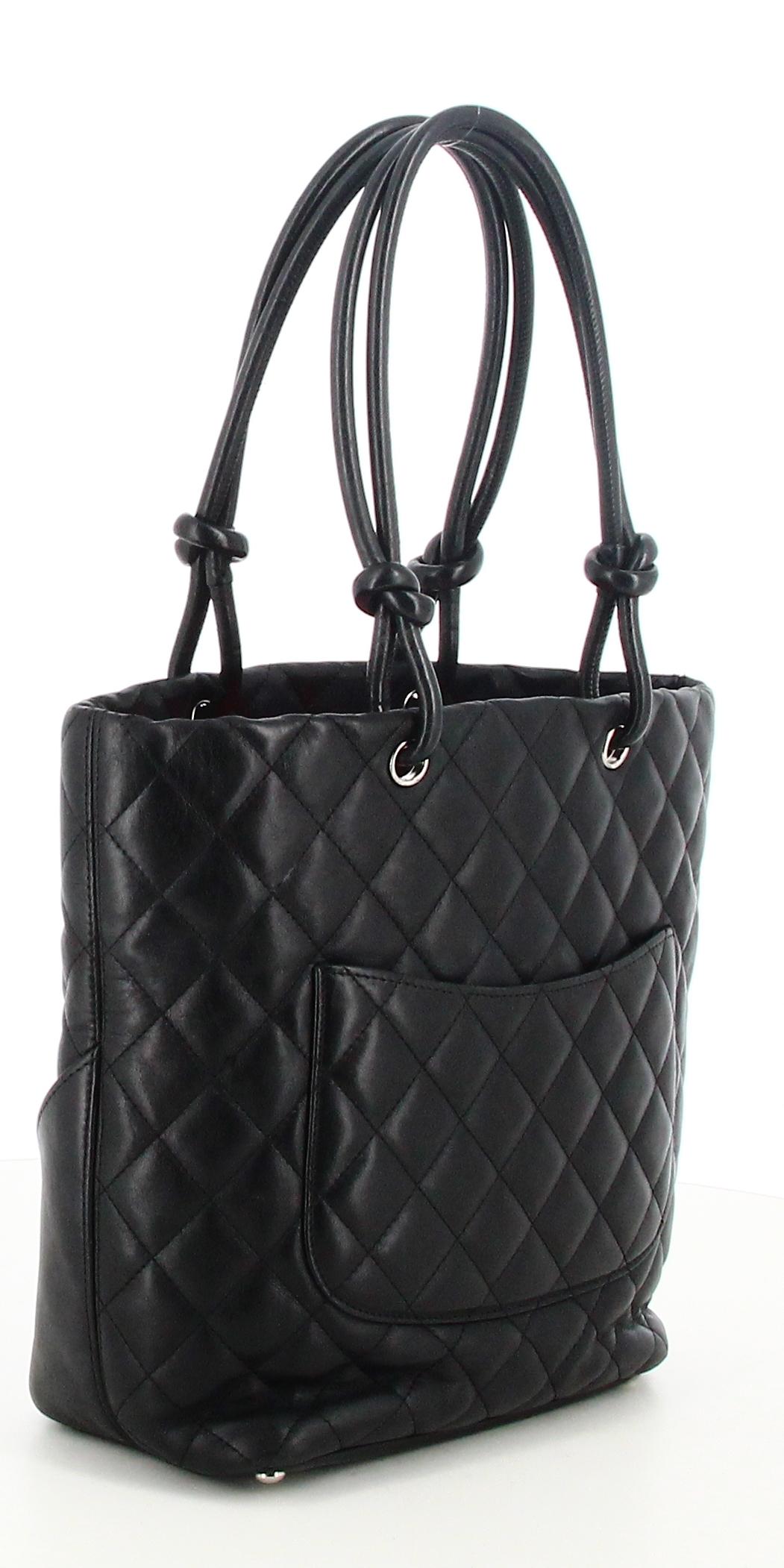 2003 Chanel Cambon Handtasche Tote Line im Angebot 1