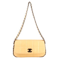 2003 Chanel Multichain Square Quilt Single Flap Handbag