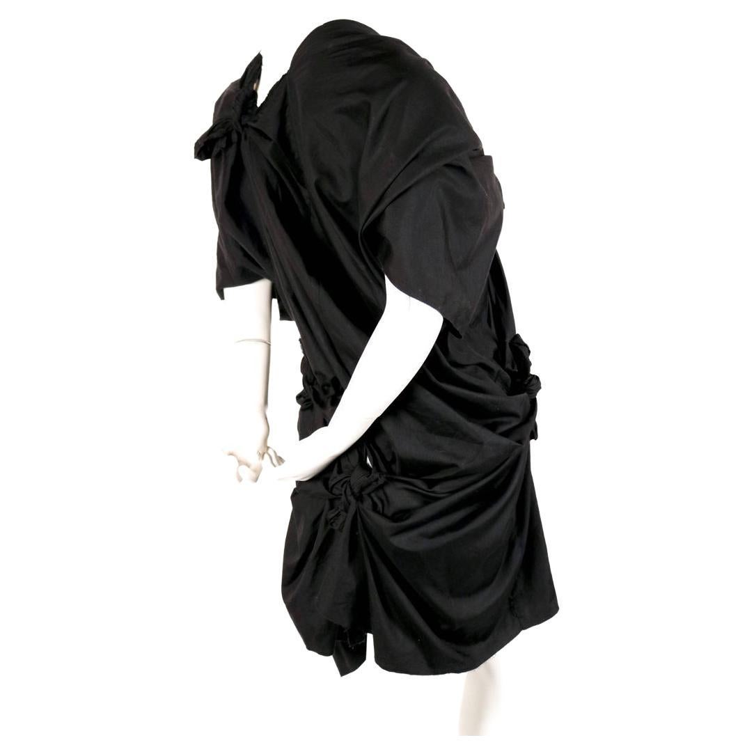 2003 COMME DES GARCONS black knotted dress In Good Condition In San Fransisco, CA
