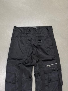 2003 Dolce & Gabbana multi zip bondage cargo pants