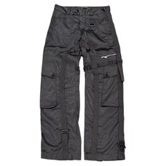 2003 Dolce & Gabbana multi zip bondage cargo pants