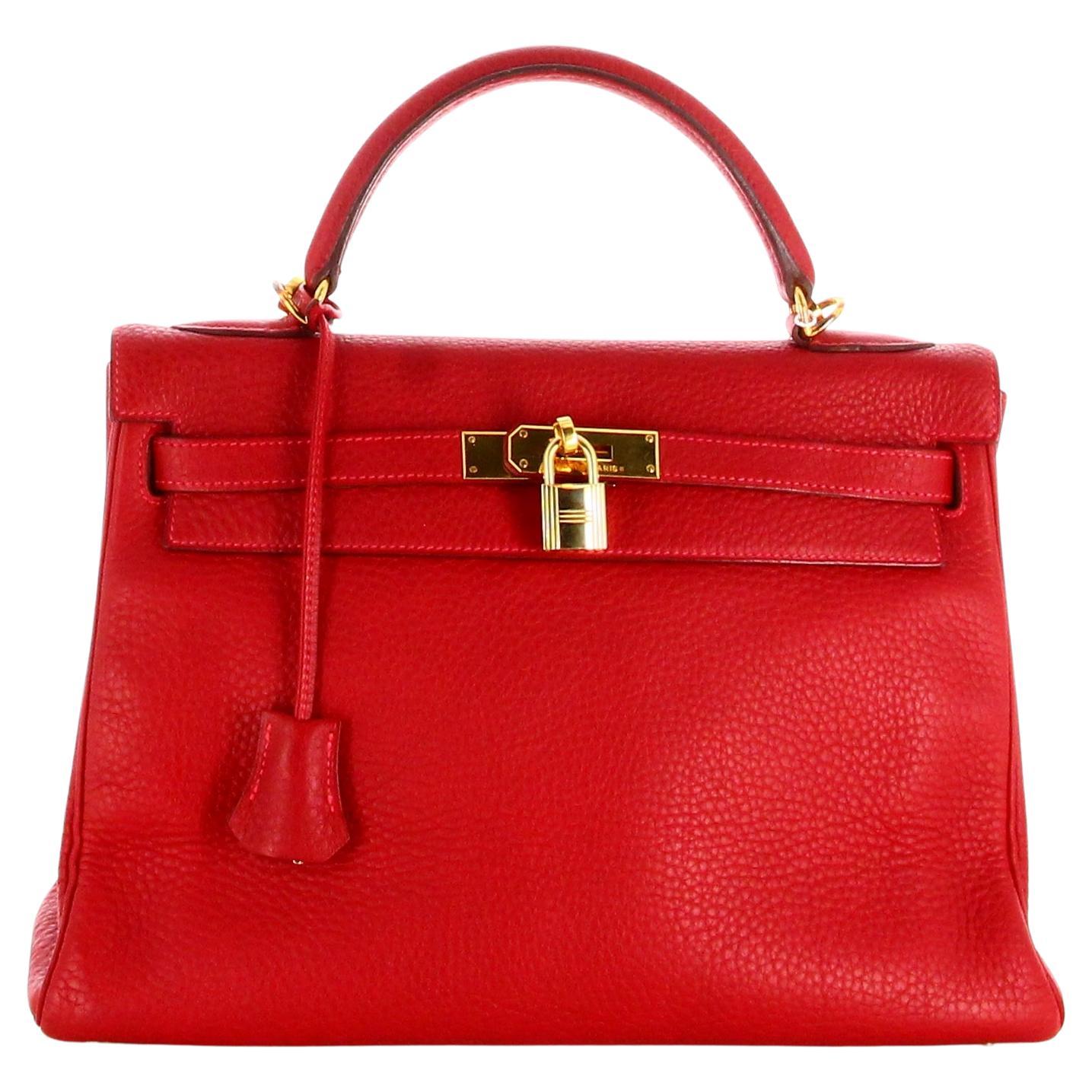 2003 Hermès Clemence Kelly Handbag Returns 32