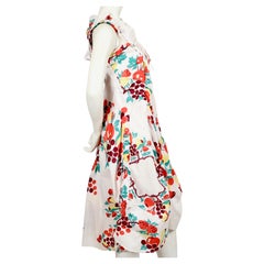 2003 JUNYA WATANABE fruit printed cotton parachute RUNWAY dress