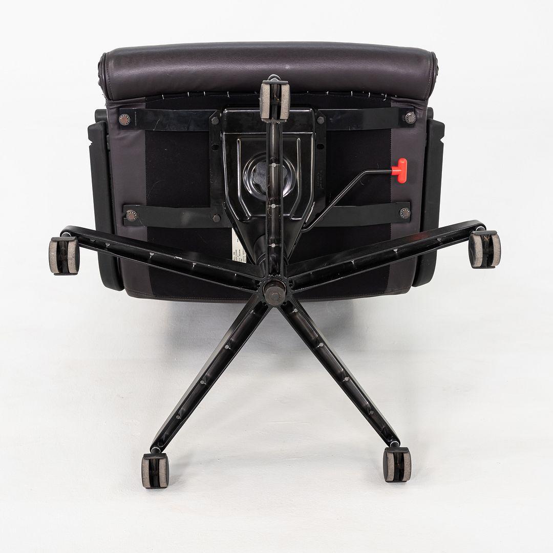 2003 Knoll Sapper High Back Swivel Office Chair by Richard Sapper in Leather For Sale 4