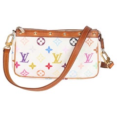 2003 Louis Vuitton: Tela Monogram Multicolore e Pochette Accesoires in Vachetta