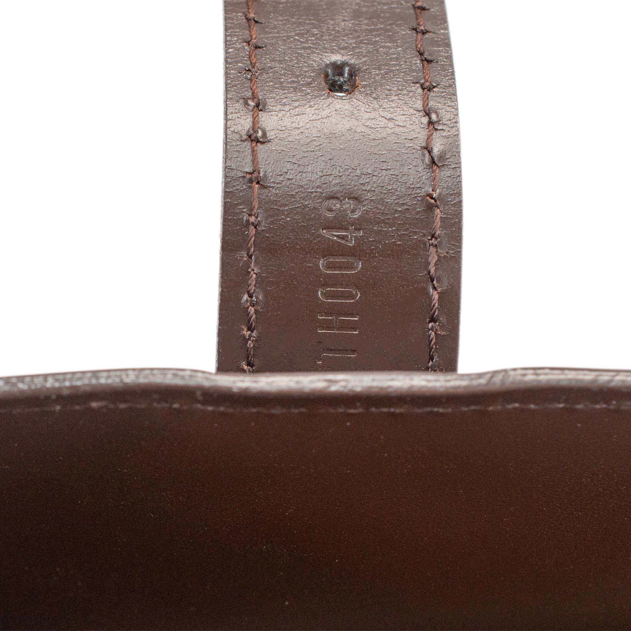 2003 Louis Vuitton N51132 Damier Ebene Soho Canvas Leather Backpack For Sale 9