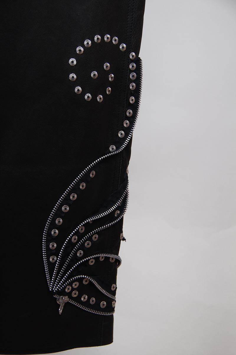 2003 NUEVO Christian Dior & Galliano nuevo  nuevo Pantalones de cuero adornados Pantalones en venta 1