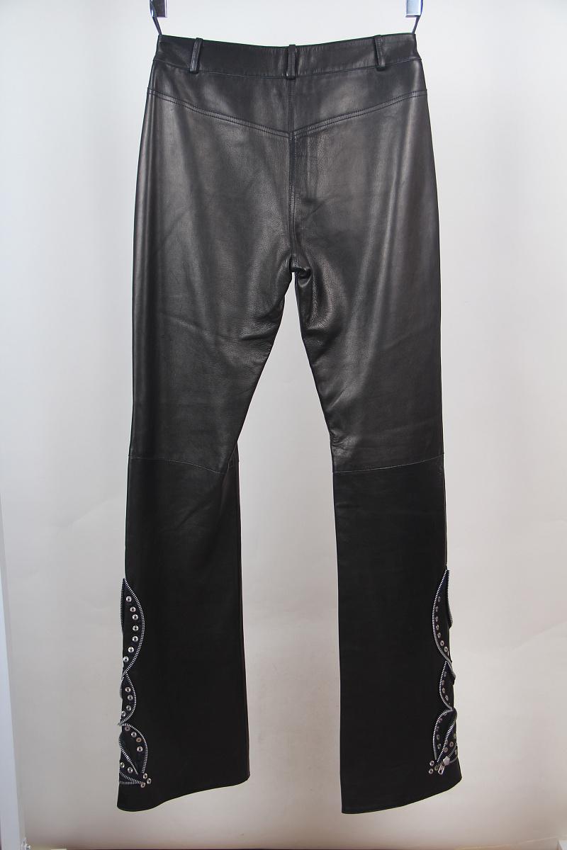 2003 NUEVO Christian Dior & Galliano nuevo  nuevo Pantalones de cuero adornados Pantalones en venta 3