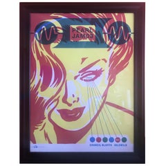 2003 Pearl Jam Concert Poster - Live Council Bluffs Signed by Artist