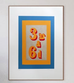 2003 Peter Blake - 3D & 6D - Motif 10 Original Signed Art Print