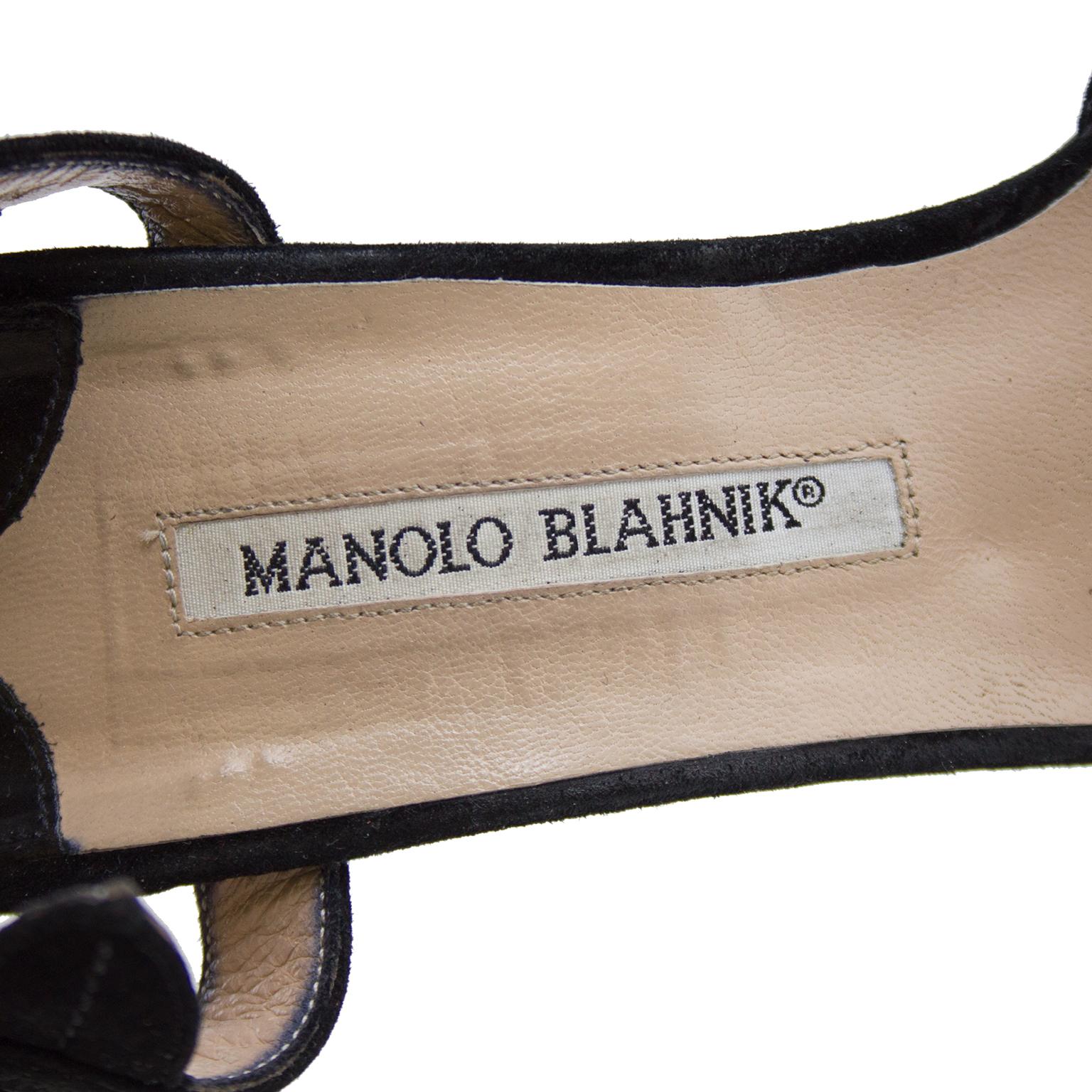 2003 Remake of the 1971 'Ivy Shoe' By Manolo Blahnik for Ossie Clark in Black 2