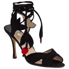 2003 Remake of the 1971 'Ivy Shoe' By Manolo Blahnik for Ossie Clark in Black