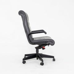 2003 Richard Sapper for Knoll Executive Desk Chair in Grey Leather 2x Available