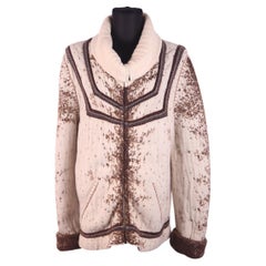 2003 Roberto Cavalli oversized cardigan AW 2003