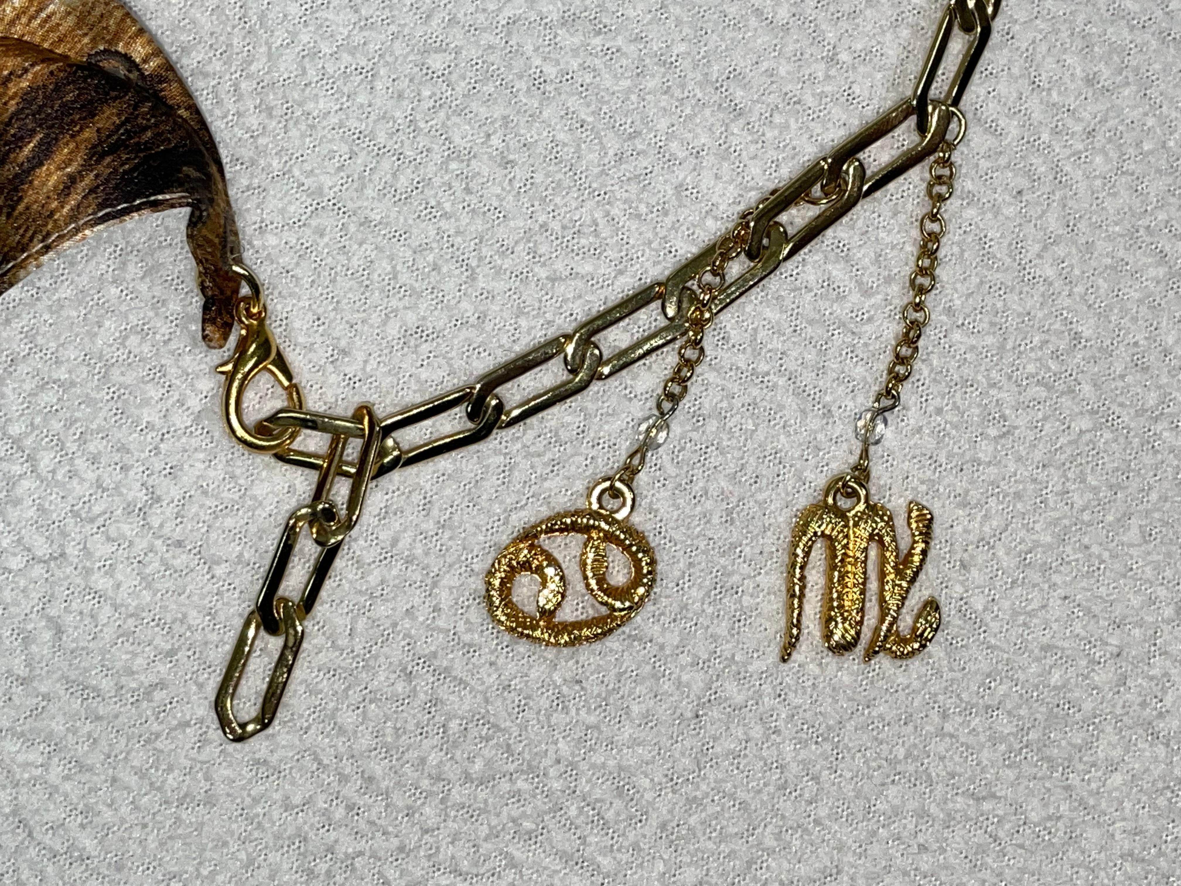 2003 Roberto Cavalli Silk Leopard Plunging Dress Gold Astrology Chain Strap In Good Condition In Yukon, OK