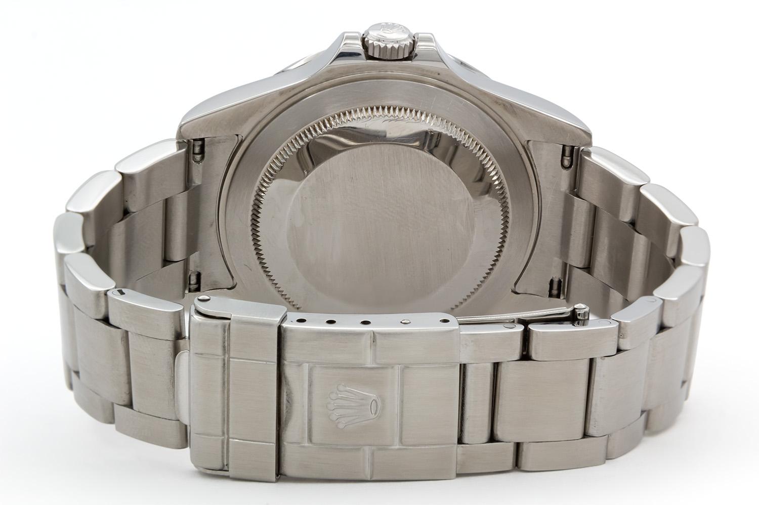 2003 Rolex Explorer II Polar White 16570 Stainless Steel 40mm In Excellent Condition In Tustin, CA