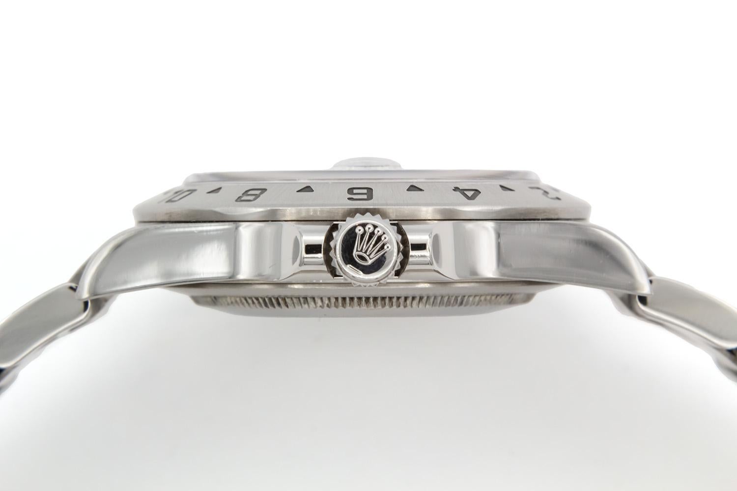 2003 Rolex Explorer II Polar White 16570 Stainless Steel 40mm 2