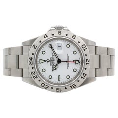 2003 Rolex Explorer II Polar White 16570 Stainless Steel 40mm