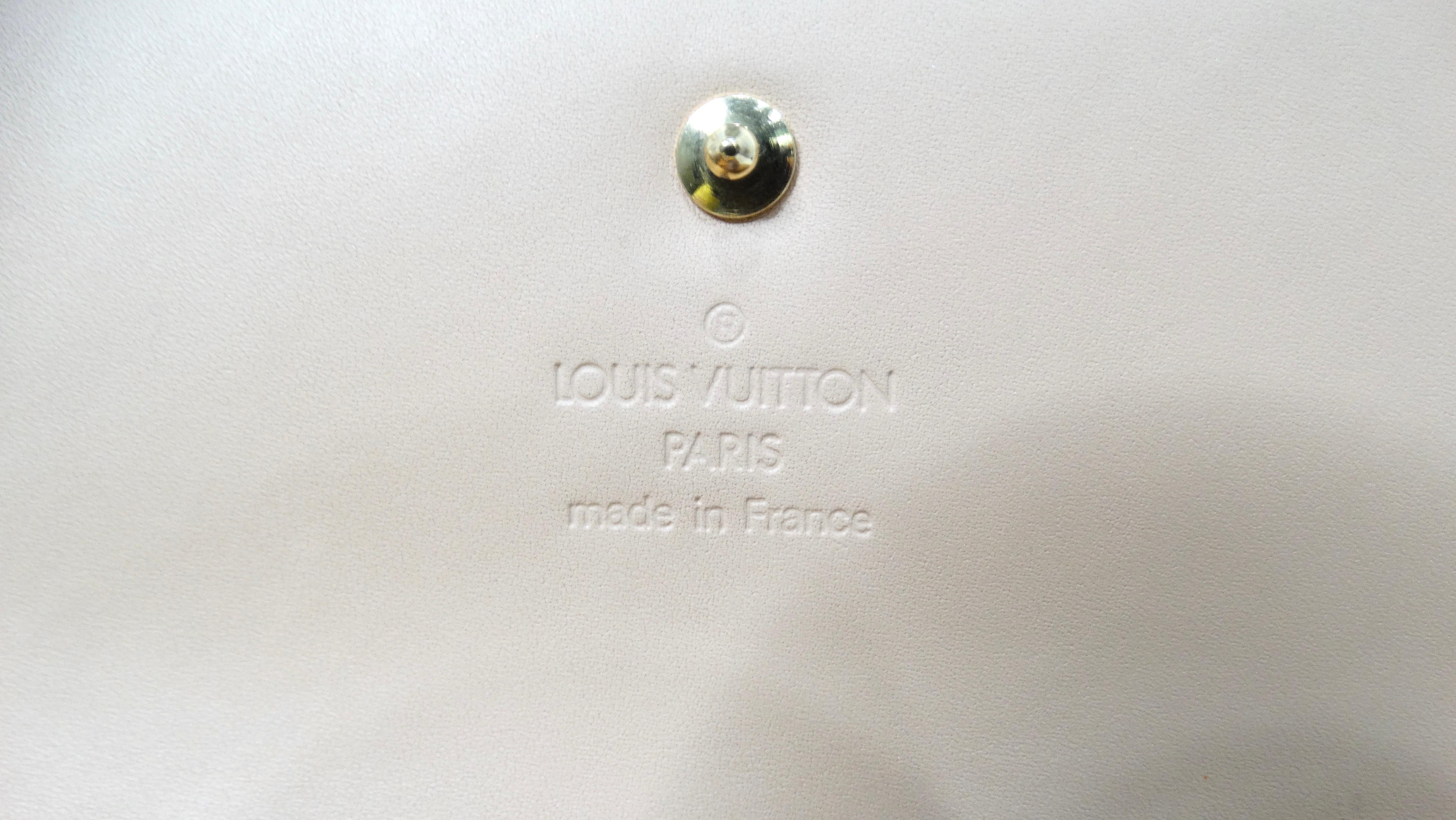 2003 Takashi Murakami x Louis Vuitton Porte Tresor Black Multicolor Wallet For Sale 4