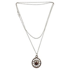 2003 Tiffany & Co. Catena con ciondolo a forma di sole in argento Sterling #22900