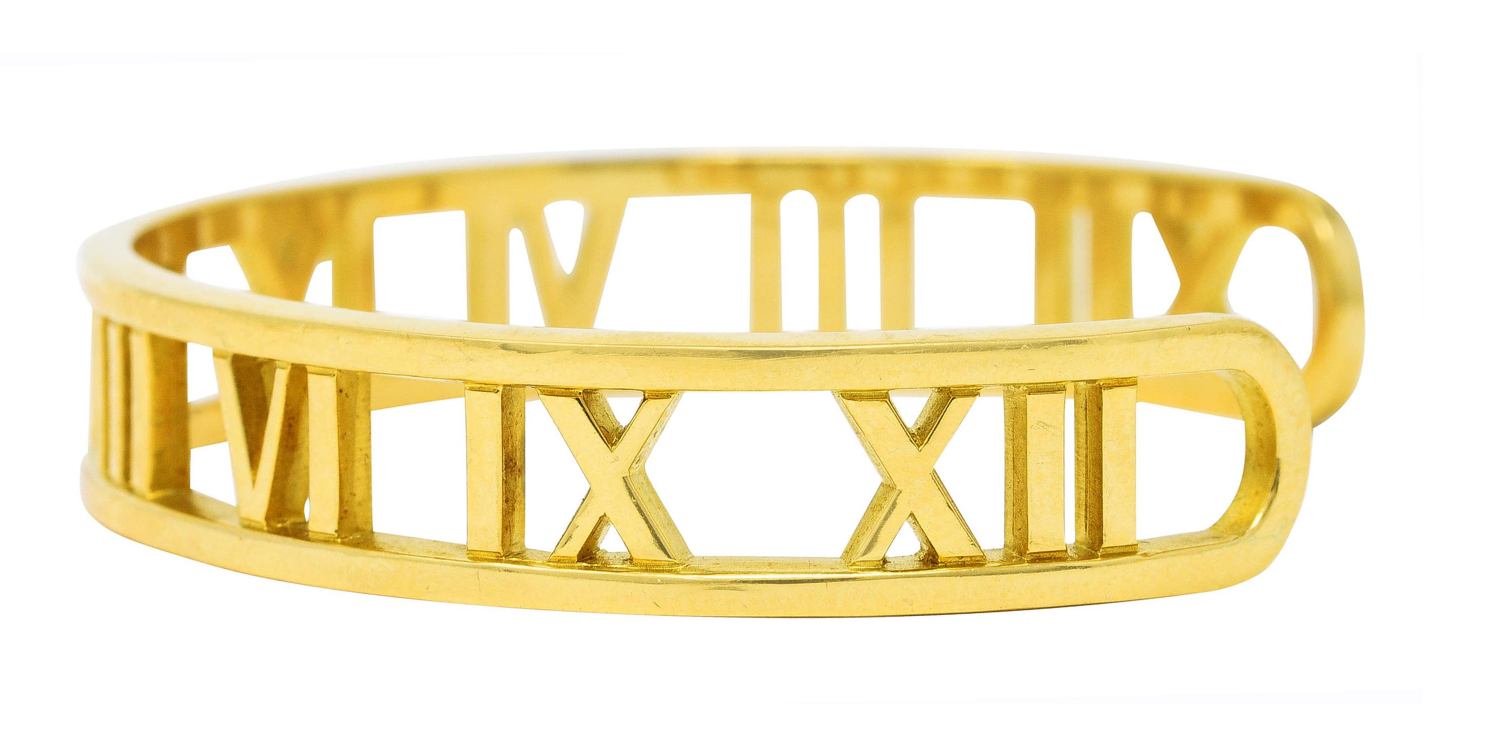 gold roman numeral bracelet