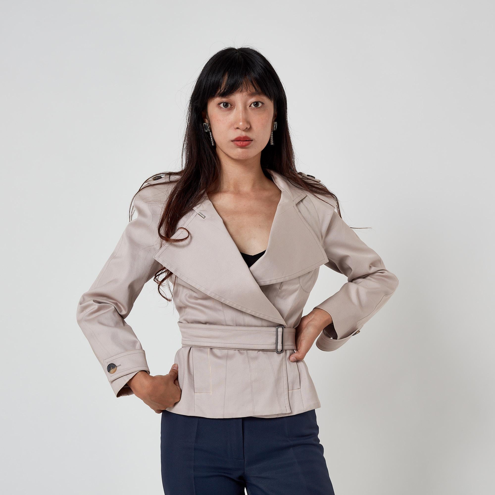 2003 Tom Ford for Yves Saint Laurent Belted Jacket For Sale 5