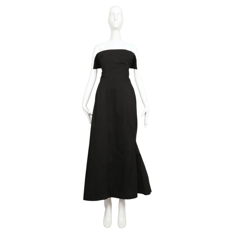 black cotton strapless dress 2003 YOHJI YAMAMOTO runway with asymmetrical hem For Sale at 1stDibs Linen White ChalkPaint Nightstands BESTSELLER Size:XXX-Large in cobalt