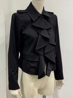 2003 Yves Saint Laurent by Tom Ford runway ruffle jacket