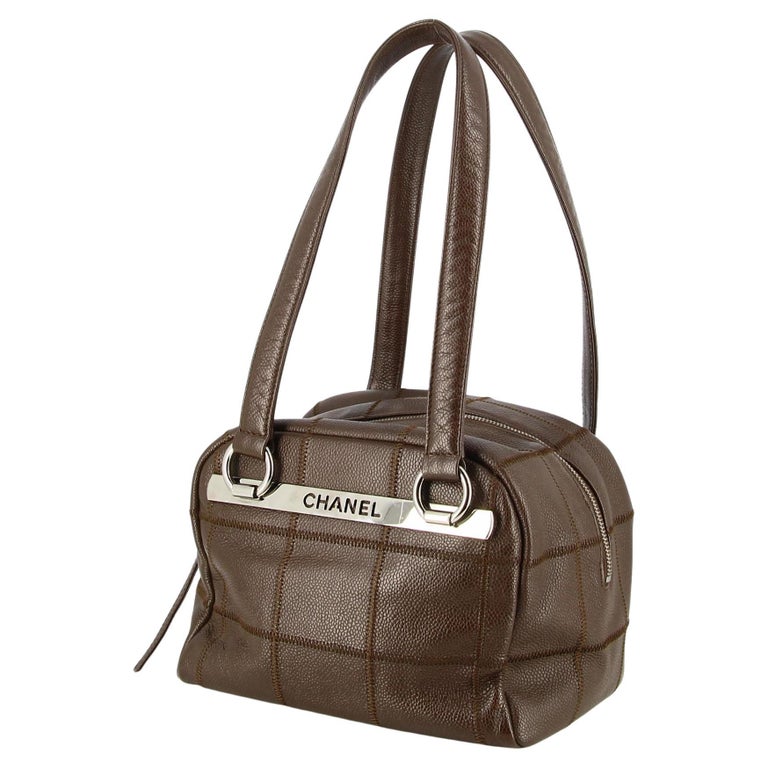 2004-2005 Chanel Handbag Brown Leather