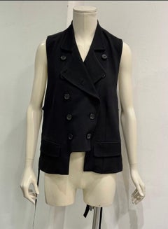 2004 Ann Demeulemeester asymmetric vest