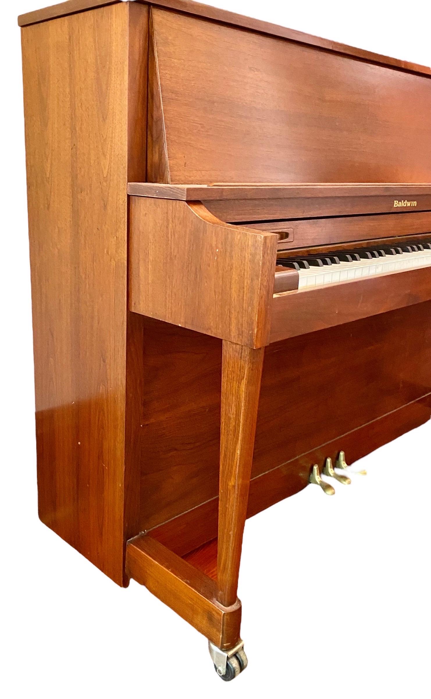 Ivory 2004 Baldwin Upright Piano, 243E Pro Series – Made by Gibson in Nashville, TN