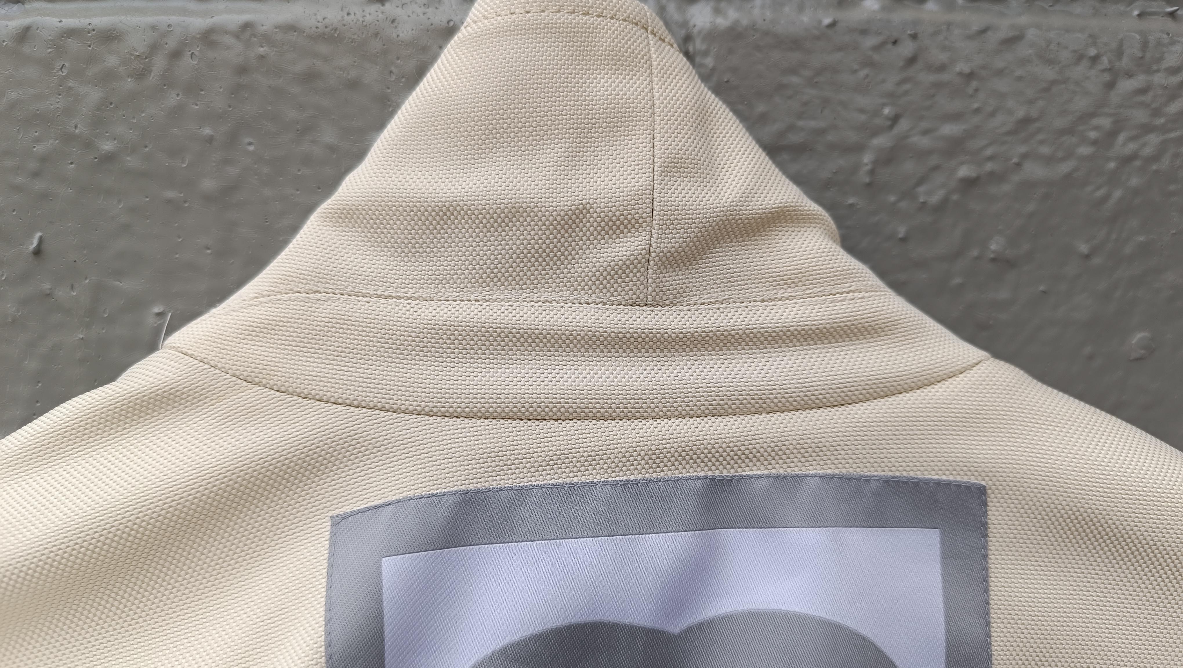 2004 CHANEL 04P Sports Line Nylon Jacket White Ivory P22996V13528 For Sale 9