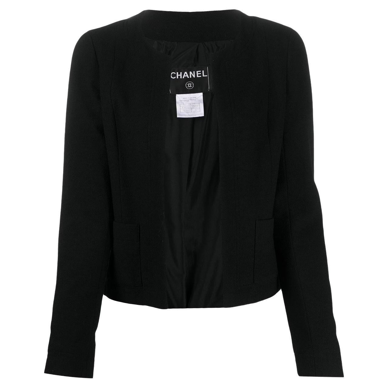 Chanel Wool Jacket - 116 For Sale on 1stDibs