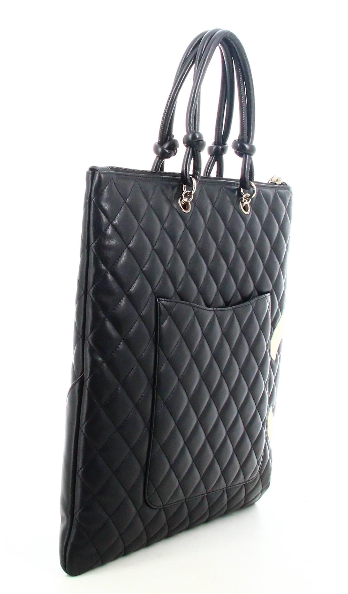 2004 Chanel Cambon Bag Flat Tote Line 2