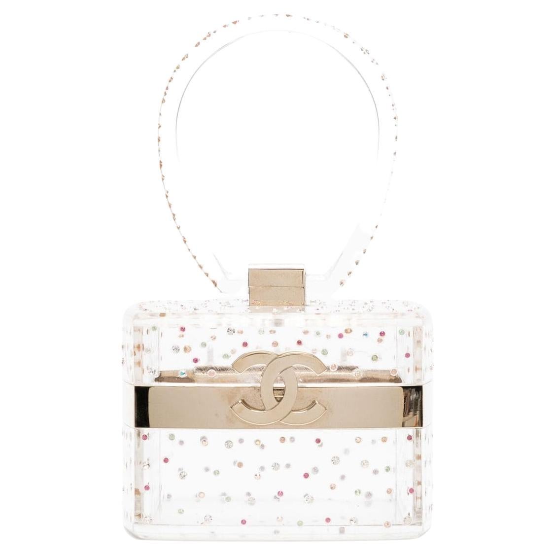 2004 Chanel CC rhinestone-embellished vanity mini bag