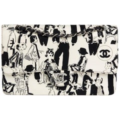 Rare Chanel White Dust Bag Karl Lagerfeld Sketch  Chanel bag classic,  Chanel accessories, Karl lagerfeld chanel