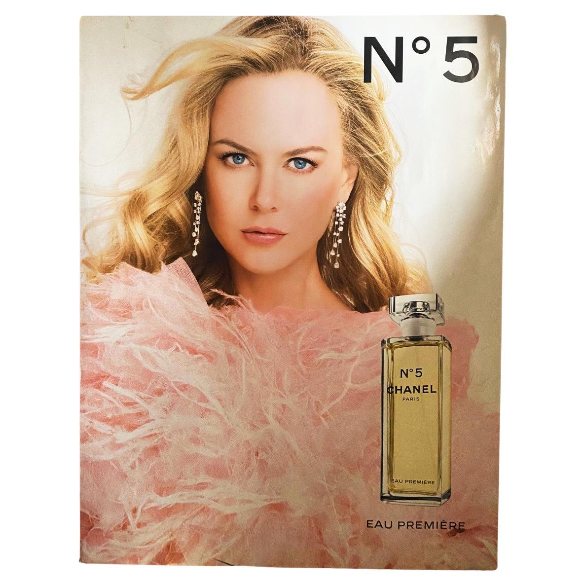 2004 Chanel No5 Original Panel Cartón Anuncio Película Le Film de Baz Luhrmann