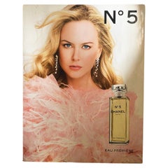 2004 Chanel No5 Original Panel Cartón Anuncio Película Le Film de Baz Luhrmann