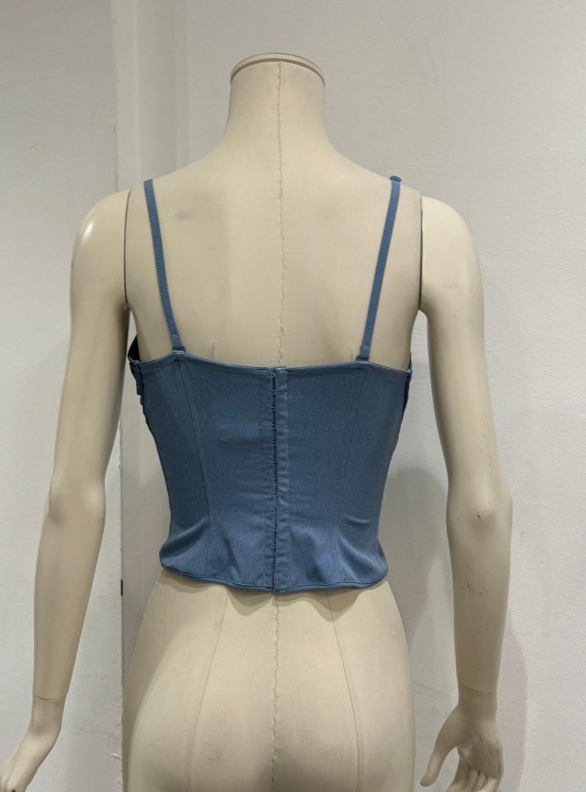De las mujeres top corsé con cordones 2004 Christian Dior by Galliano en venta