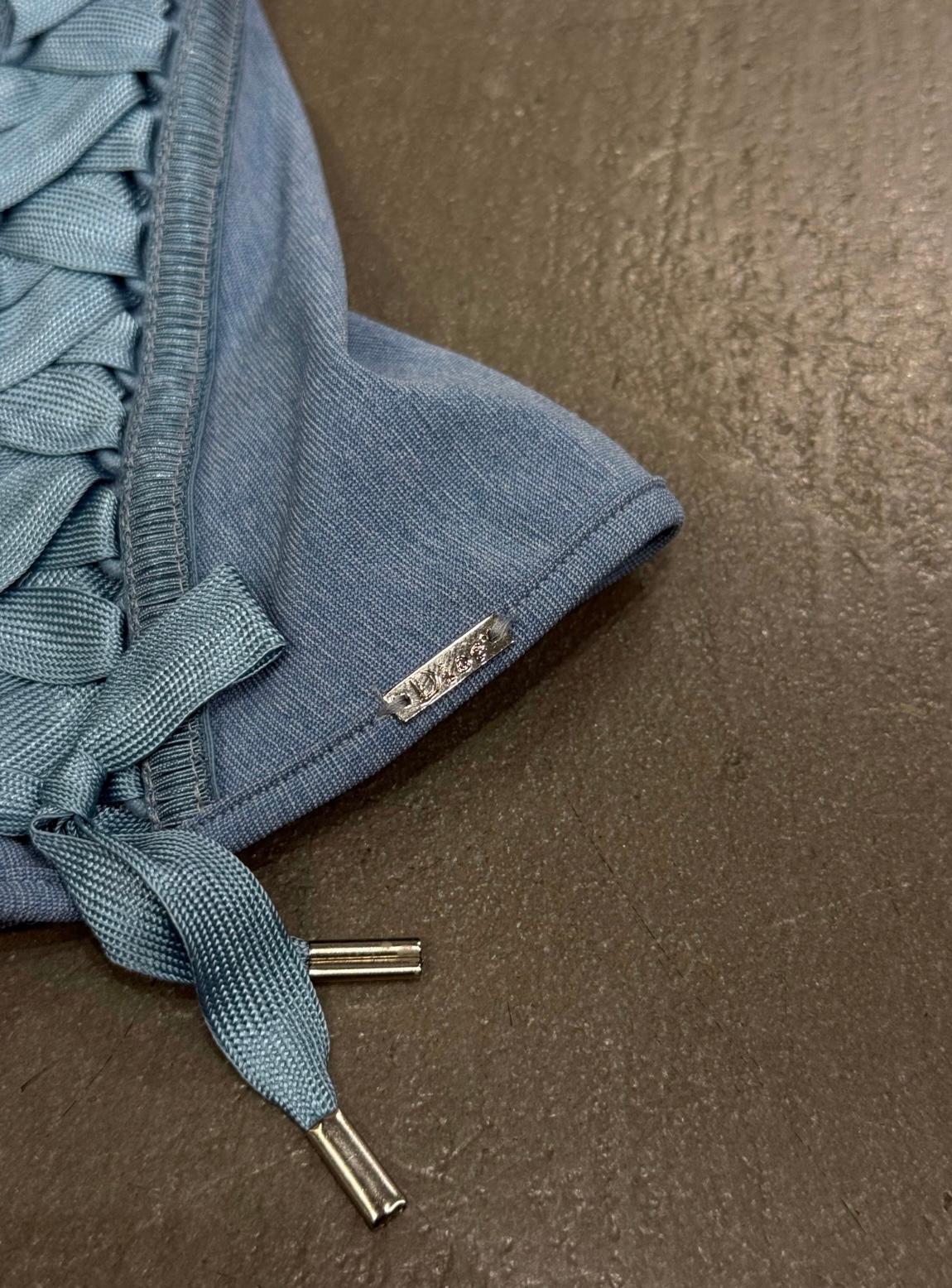 top corsé con cordones 2004 Christian Dior by Galliano en venta 4