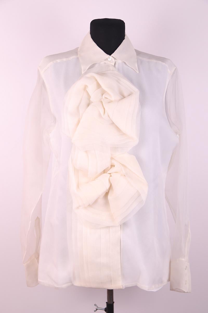 Women's 2004 Christian Dior Fall 2004 Ready-to-Wear Silk Blouse For Sale