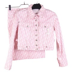 Traje vaquero monograma Christian Dior Galliano 2004