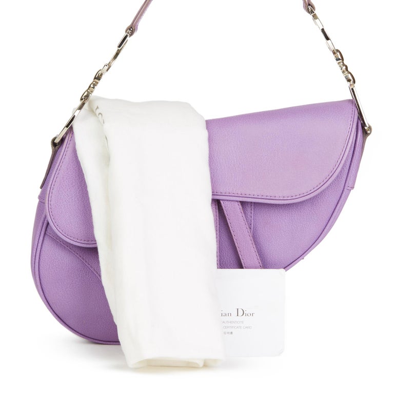 dior lilac bag