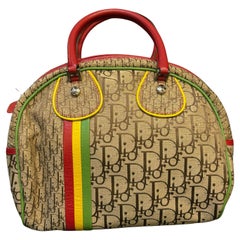 2004 Christian Dior Rasta Bowling Bag