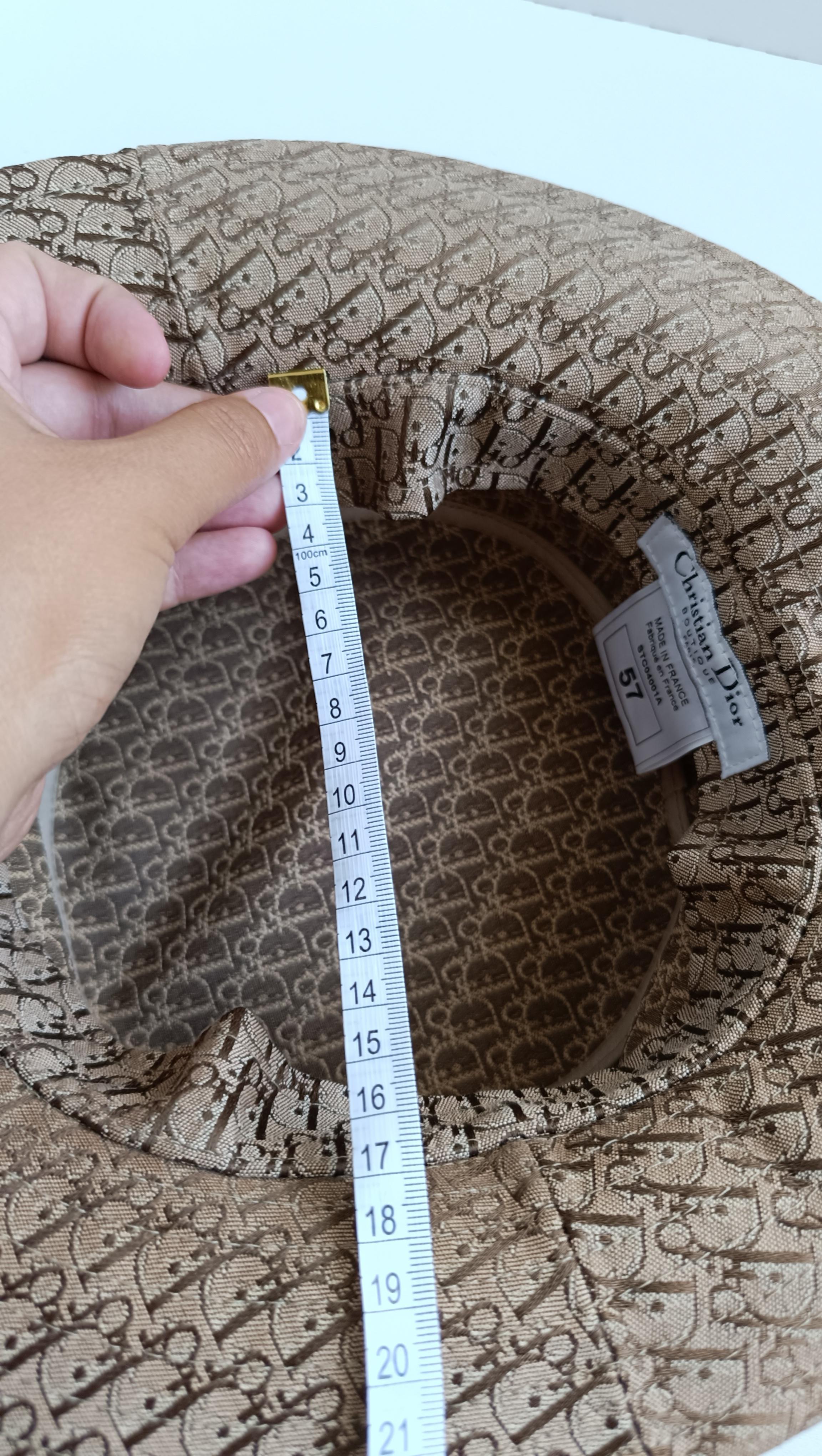 Dior Galliano Oblique Jacquard Bucket Hat Diorissimo Trotter 2004 8