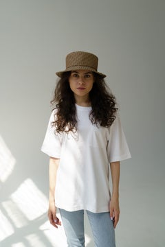 2004 Dior Galliano Oblique Jacquard Bucket Hat Diorissimo Trotter