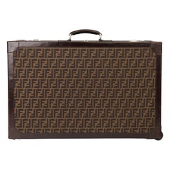 2004 Fendi Monogram Canvas Rolling Trunk, Originally Owned by Karl Lagerfeld